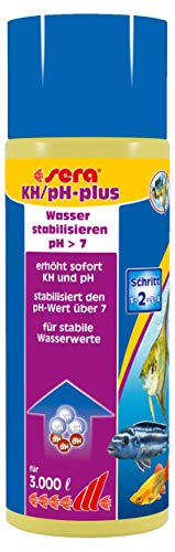 sera KH/pH-plus 500 ml Wasseraufbereiter fürs Aquarium, puffert & sichert den pH-Wert, wirkt gegen biogene Entkalkung, schafft artgerechte Bedingungen (z. B. für afrikanische Cichliden) von sera