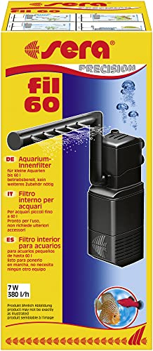 sera fil 60 Aquarium-Innenfilter - sera fil Aquarium-Innenfilter - Innenfilter in Modulbauweise mit Filtermedien, 1 Stück (1er Pack) von sera