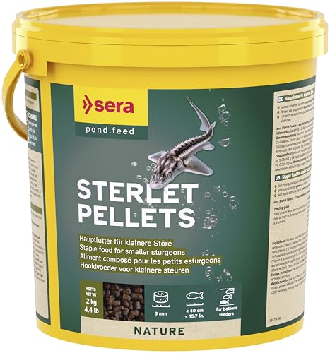 sera Stör Pellets Nature 3,8 Ltr. (2 kg) - Das natürliche Hauptfutter für kleinere Störe, 3.8 l (1er Pack) sera Stör Pellets Nature 3,8 Ltr. (2 kg) - Das natürliche Hauptfutter für kleinere Störe, 3.8 l (1er Pack) von sera