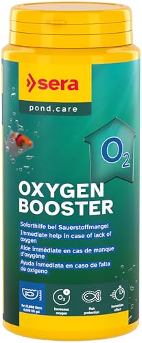 sera pond O2 plus 500 ml (500 g) - zur Sicherung der Sauerstoffversorgung im Gartenteich, Sauerstoff plus, direkte Versorgung mit Sauerstoff, gegen Sauerstoffmangel von sera