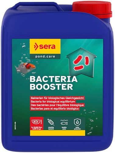 sera Pond Bacteria Booster 2,5 L | Flüssigbiofiltermedium der Extraklasse | Kristallklares Wasser mit Reinigungsbakterien | Vulkangestein mit essentiellen Mineralien | Fischbesatz in 24 Stunden sera Pond Bacteria Booster 2,5 L | Flüssigbiofiltermedium der Extraklasse | Kristallklares Wasser mit Reinigungsbakterien | Vulkangestein mit essentiellen Mineralien | Fischbesatz in 24 Stunden von sera