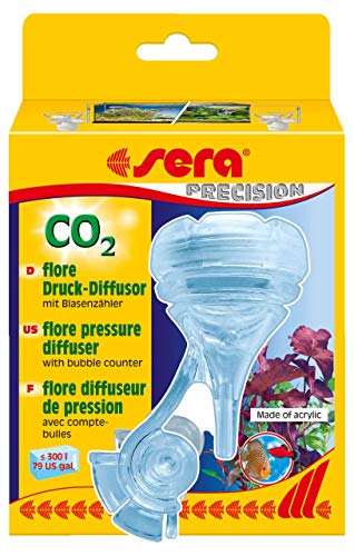 sera flore CO2 Druck-Diffusor - Maximale CO2-Lösung im edlen Design von sera