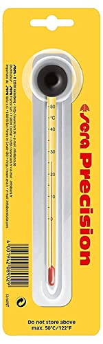 sera Präzisions-Thermometer - Hochpräzises Glasthermometer mit feiner, besonders gut ablesbarer Glaskapillare. von sera