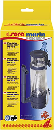 sera marin Protein Skimmer PS 130 - Kleiner und platzsparender Abschäumer für Meerwasseraquarien von sera