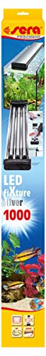 sera LED fixture 1000 silver - Aufsatzlampe für LED Röhren von sera