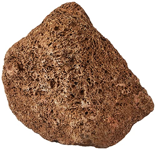 sera Rock Red Lava S/M 8 - 15 cm - Dunkelroter Lavastein mit poröser Oberfläche von sera