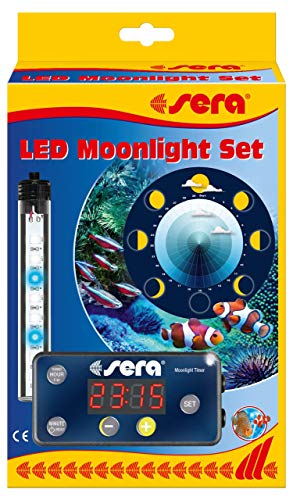 sera LED Moonlight Set - Mondlichtsteuerung und Beleuchtung für abwechslungsreiche Nachtbeobachtungen, 1 Stück (1er Pack) von sera