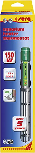 sera Regelheizer 150W - Qualitätsheizer mit schockresistentem Quarzglas, Präzisions-Sicherheitsschaltung und Sicherheits-Protector von sera