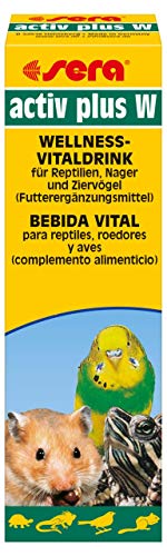 sera activ plus W 50 ml - Wellness-Vitaldrink für Reptilien, Nager und Ziervögel sera activ plus W 50 ml - Wellness-Vitaldrink für Reptilien, Nager und Ziervögel von sera