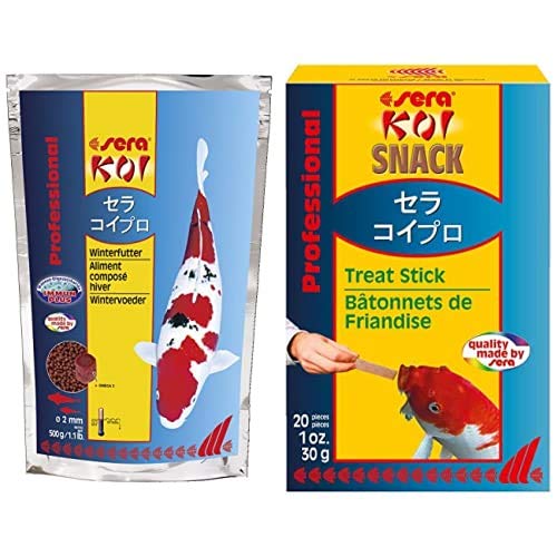 sera Bundle Koifutter - KOI Professional Winterfutter 500 g mit Koi Snack sera Bundle Koifutter - KOI Professional Winterfutter 500 g mit Koi Snack von sera