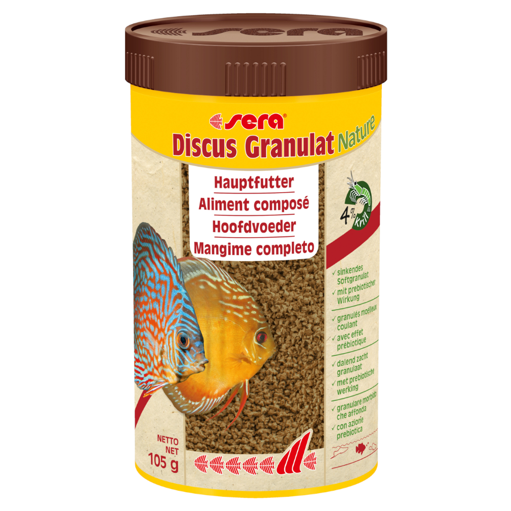 sera Discus Granulat Nature - Sparpaket: 2 x 1000 ml von Sera