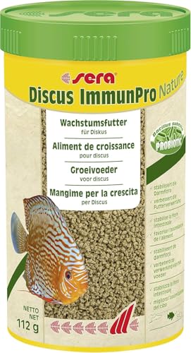sera Discus ImmunPro Nature 250 ml (112 g) - Wachstumsfutter für Diskus mit Probiotikum, Diskus Futter sera Discus ImmunPro Nature 250 ml (112 g) - Wachstumsfutter für Diskus mit Probiotikum, Diskus Futter von sera