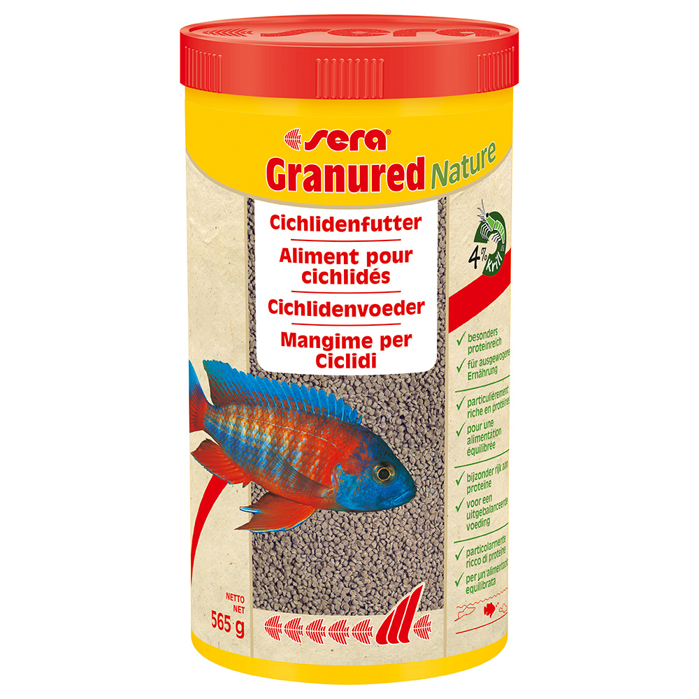 sera Granured Nature Cichlidenfutter - 1000 ml sera Granured Nature Cichlidenfutter - 1000 ml von Sera
