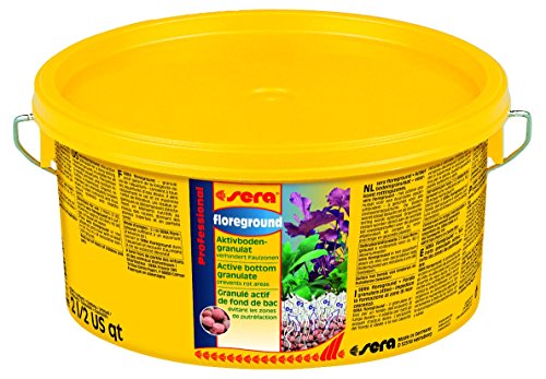 sera Professional floreground 2,2 L (1 kg) - Aktivbodengrund für einen langlebigen Aquarienboden, Bodengrund für unter den Aquarienkies, Nährboden 1. Schicht unter dem Aquariumkies von sera