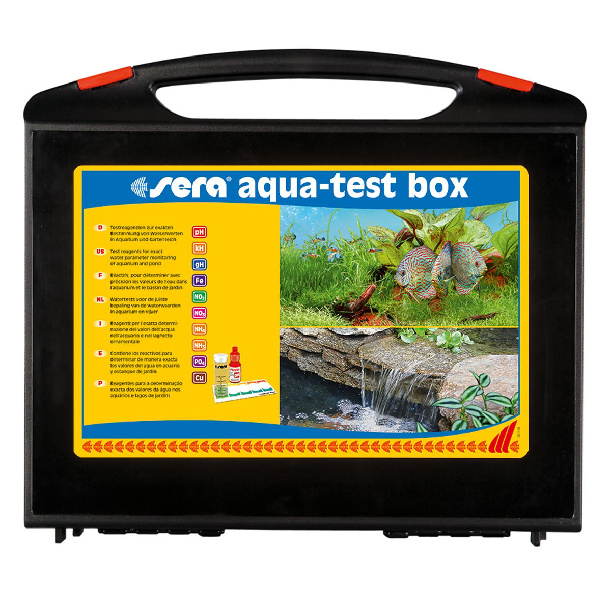 sera aqua-test box Wassertest-Set von Sera