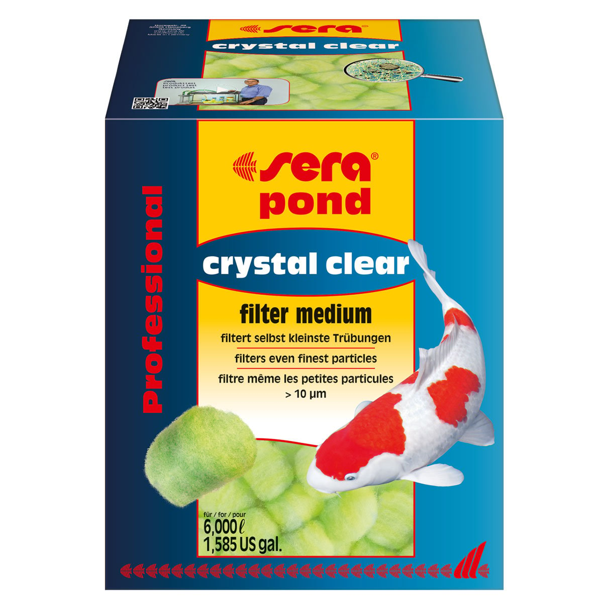 sera pond crystal clear Professional 350 g von Sera