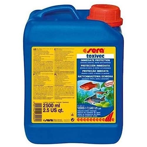 sera toxivec 2500 ml | Erste Hilfe im Aquarium | Soforthilfe gegen Schadstoffe | Entfernt sofort fischtoxisches Ammoniak & Nitrit | Vermindert Algenwachstum | Entfernt Chlor & Chloramine sera toxivec 2500 ml | Erste Hilfe im Aquarium | Soforthilfe gegen Schadstoffe | Entfernt sofort fischtoxisches Ammoniak & Nitrit | Vermindert Algenwachstum | Entfernt Chlor & Chloramine von sera