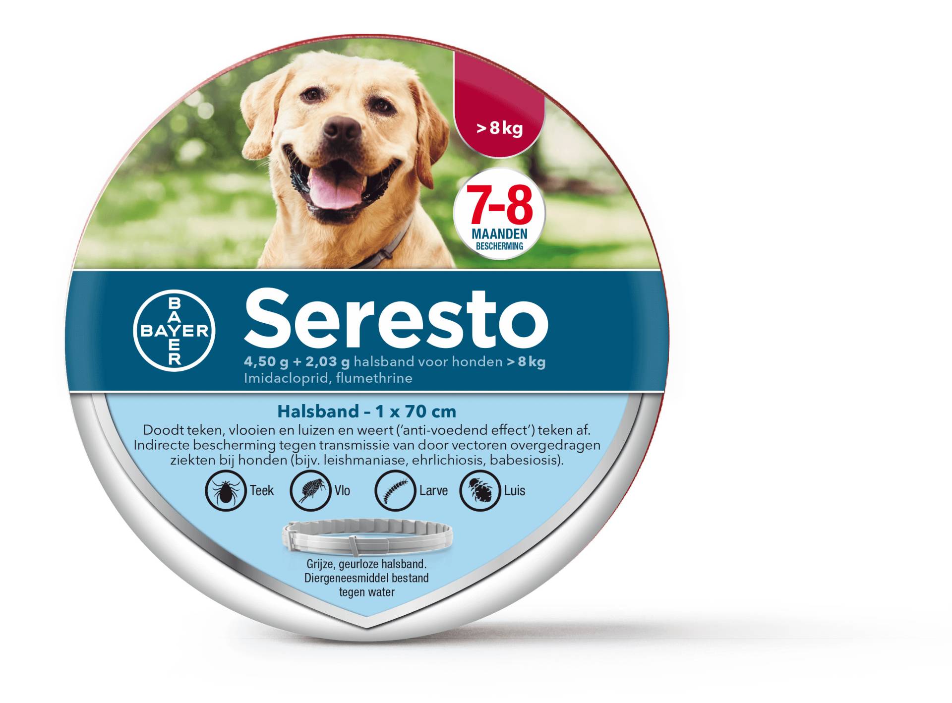 Seresto Halsband für große Hunde 2 Packungen Seresto Halsband für große Hunde 2 Packungen von Seresto