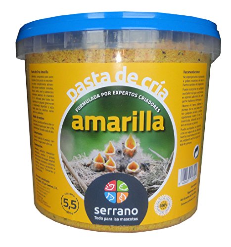 Serrano A-02355 Eimer 5,5 l gelbe Paste - 4 kg von Serrano