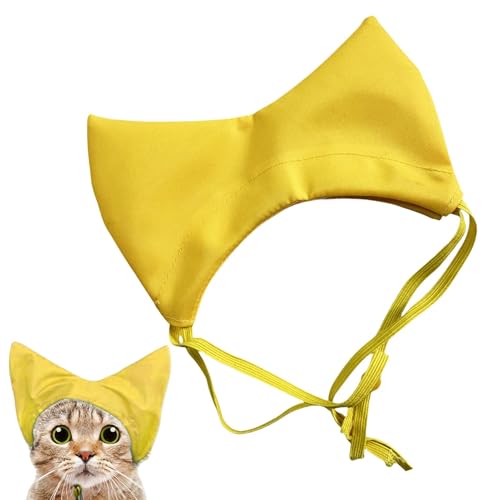 Setauoo Duschhaube für Hunde, verstellbare Badekappe, Ohrenschutz, Oxford-Stoff, wasserdichter Kopfwickel, Haustierzubehör für Kätzchen, Welpen, Kleintiere von Setauoo