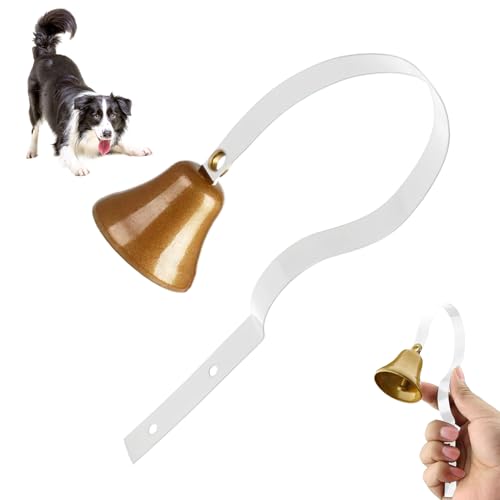 Setauoo Hunde Klingel | Messing-Außenglocke für Welpen - Klassisches Trainingswerkzeug Für Alle Rassen Wand Innen Außen Haus Garten Setauoo Hunde Klingel | Messing-Außenglocke für Welpen - Klassisches Trainingswerkzeug Für Alle Rassen Wand Innen Außen Haus Garten von Setauoo
