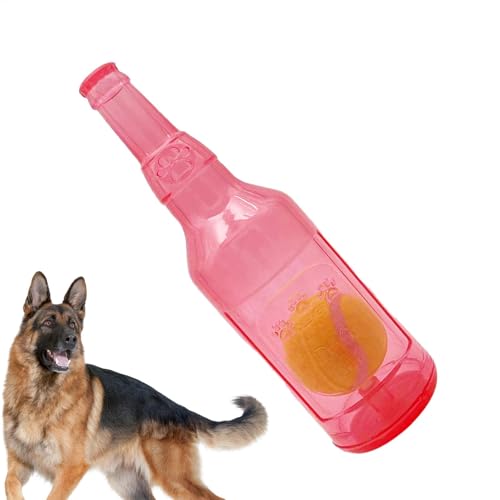 Setauoo Hunde Wasserflasche Spielzeug, Kauspielzeug Interaktives Kreatives Quietschendes Cruncher, Bissfestes Haustier Kauzubehör mit Ball für aggressive Kauer Setauoo Hunde Wasserflasche Spielzeug, Kauspielzeug Interaktives Kreatives Quietschendes Cruncher, Bissfestes Haustier Kauzubehör mit Ball für aggressive Kauer von Setauoo