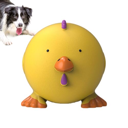 Setauoo Hundebälle, bissfestes Hundespielzeug, interessante Stimme, saubere Zähne, Cartoon-Design, Welpen-Quietschspielzeug für kleine, mittelgroße Haustiere Setauoo Hundebälle, bissfestes Hundespielzeug, interessante Stimme, saubere Zähne, Cartoon-Design, Welpen-Quietschspielzeug für kleine, mittelgroße Haustiere von Setauoo