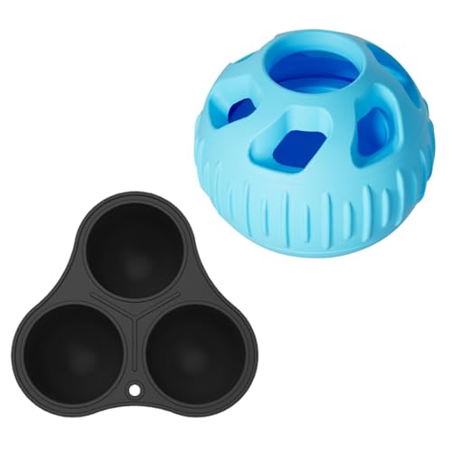 Setauoo Hundefutter Slow Feeder Ball - 2x Interaktives Hundeball Spielzeug - Hund Puzzle Leckerli Spender Ball Puzzle Leckerli Spender Puzzle Feeder Ball für Hund Welpen Haustiere Training Setauoo Hundefutter Slow Feeder Ball - 2x Interaktives Hundeball Spielzeug - Hund Puzzle Leckerli Spender Ball Puzzle Leckerli Spender Puzzle Feeder Ball für Hund Welpen Haustiere Training von Setauoo