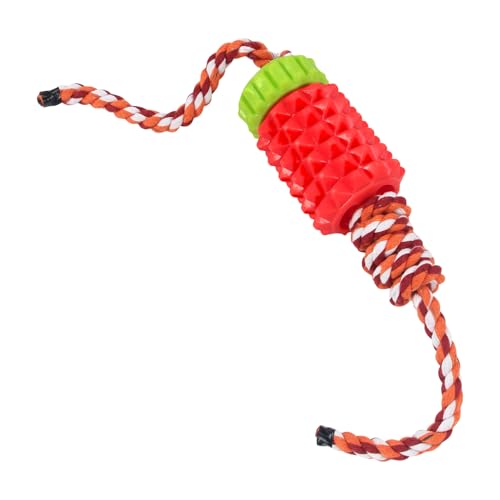 Setauoo Hundefutterspender Spielzeug | Kauspielzeug für Hunde – Langsamer Feeder Multifunktionaler Welpen-Leckerli-Spender zum Spielen Beißtraining von Setauoo