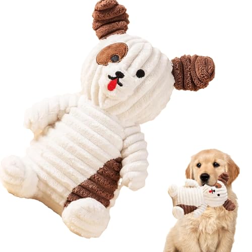 Setauoo Hundespielzeug mit Quietschelementen, Plüschtiere, robustes Welpenspielzeug, Haustier-Spielgerät zur Zahnreinigung, Welpentraining, Kauwerkzeuge Setauoo Hundespielzeug mit Quietschelementen, Plüschtiere, robustes Welpenspielzeug, Haustier-Spielgerät zur Zahnreinigung, Welpentraining, Kauwerkzeuge von Setauoo