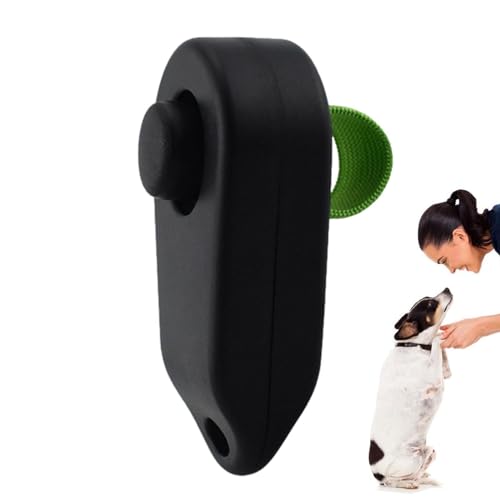 Setauoo Hundetrainings-Clicker, Hundetrainings-Clicker-Werkzeug, Haustier-Trainings-Clicker für Hunde, Katzen, Welpen, Vögel, praktisches Design, geeignete Größe und Klang Setauoo Hundetrainings-Clicker, Hundetrainings-Clicker-Werkzeug, Haustier-Trainings-Clicker für Hunde, Katzen, Welpen, Vögel, praktisches Design, geeignete Größe und Klang von Setauoo