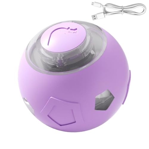 Setauoo Interaktiver Hundeball – interaktiver Katzenball, rollendes Hundespielzeug, leises Training, Haustierzubehör mit LED-Lichtern, Welpenspiele, Kätzchenspielzeug, Bereicherung für Indoor-Katzen Setauoo Interaktiver Hundeball – interaktiver Katzenball, rollendes Hundespielzeug, leises Training, Haustierzubehör mit LED-Lichtern, Welpenspiele, Kätzchenspielzeug, Bereicherung für Indoor-Katzen von Setauoo