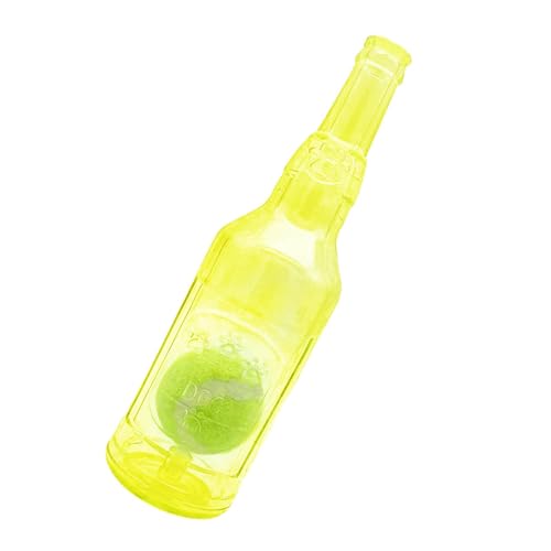 Setauoo Interaktives Hundespielzeug - Welpe Kreatives Kauspielzeug Interaktive Quietschflasche - Bissfestes Haustier Kauzubehör Flasche mit Ball für Aggressive Kauer Setauoo Interaktives Hundespielzeug - Welpe Kreatives Kauspielzeug Interaktive Quietschflasche - Bissfestes Haustier Kauzubehör Flasche mit Ball für Aggressive Kauer von Setauoo