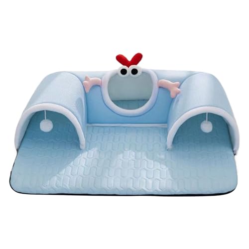 Setauoo Katzentunnel Bett - Schlafkissen Katzenbett mit Spieltunnel,Haustierzubehör Kissen Schlafmatte Für Kleintiere Welpe Hase Kätzchen Wohlfühl Zuhause Winter Sommer Setauoo Katzentunnel Bett - Schlafkissen Katzenbett mit Spieltunnel,Haustierzubehör Kissen Schlafmatte Für Kleintiere Welpe Hase Kätzchen Wohlfühl Zuhause Winter Sommer von Setauoo