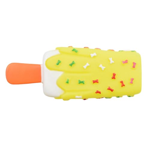 Setauoo Kauspielzeug für Hunde – Welpen-Eiscreme-Kauspielzeug – Lebensmittelform, quietschendes Haustier-Kauspielzeug, Stimulationszähne, interaktives Hundekauspielzeug Setauoo Kauspielzeug für Hunde – Welpen-Eiscreme-Kauspielzeug – Lebensmittelform, quietschendes Haustier-Kauspielzeug, Stimulationszähne, interaktives Hundekauspielzeug von Setauoo