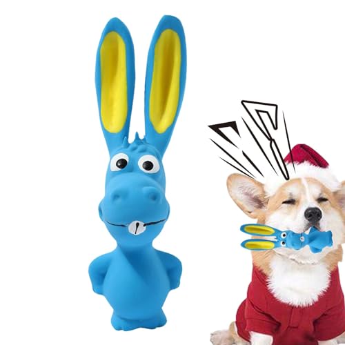 Setauoo Quietschspielzeug für Hunde, Quietschspielzeug, Latex-Kauspielzeug, Haustierbedarf, weich, interaktiv, knisterndes Hundespielzeug für Hunde und alle Rassen von Setauoo