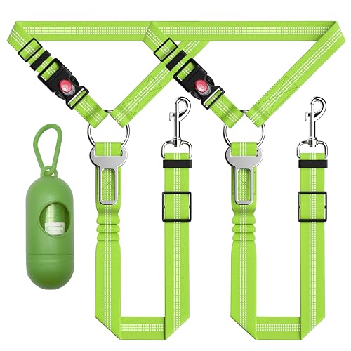 Seyezo Hunde-Auto-Sicherheitsgurt für Auto, 3-teiliges Set, einziehbares Hunde-Autogeschirr, verstellbar, reflektierend, Hunde-Sicherheitsgurt für Kopfstützen, Sicherheitsgurt für Hunde, Seyezo Hunde-Auto-Sicherheitsgurt für Auto, 3-teiliges Set, einziehbares Hunde-Autogeschirr, verstellbar, reflektierend, Hunde-Sicherheitsgurt für Kopfstützen, Sicherheitsgurt für Hunde, von Seyezo
