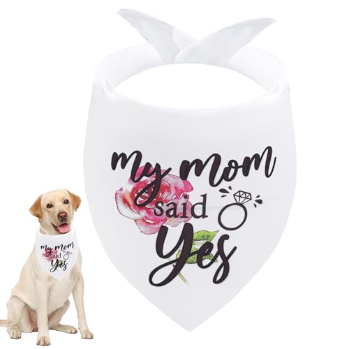Seyezo Verlobungsgeschenke, Hundehalstücher mit Aufschrift "My Humans are Getting Married", Hochzeits-Hundehalstuch, Haustier-Schal, Verlobungsfeier, Foto-Dekorationen, Haustierzubehör für Seyezo Verlobungsgeschenke, Hundehalstücher mit Aufschrift "My Humans are Getting Married", Hochzeits-Hundehalstuch, Haustier-Schal, Verlobungsfeier, Foto-Dekorationen, Haustierzubehör für von Seyezo