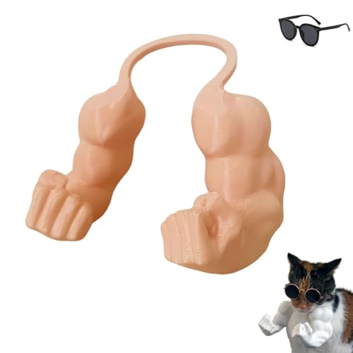 Muskulöse Arme for Katzen, Katzenhalsarme Mit Muskeln, 3D-Gedruckter Starker Muskelarm Einer Katze, Lustiges Kreativitäts-Katzenkostüm Mit Riesigen Armen, Halloween-Kostümzubehör Muskulöse Arme for Katzen, Katzenhalsarme Mit Muskeln, 3D-Gedruckter Starker Muskelarm Einer Katze, Lustiges Kreativitäts-Katzenkostüm Mit Riesigen Armen, Halloween-Kostümzubehör von Seymal