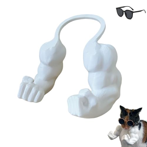 Muskulöse Arme for Katzen, Katzenhalsarme Mit Muskeln, 3D-Gedruckter Starker Muskelarm Einer Katze, Lustiges Kreativitäts-Katzenkostüm Mit Riesigen Armen, Halloween-Kostümzubehör Muskulöse Arme for Katzen, Katzenhalsarme Mit Muskeln, 3D-Gedruckter Starker Muskelarm Einer Katze, Lustiges Kreativitäts-Katzenkostüm Mit Riesigen Armen, Halloween-Kostümzubehör von Seymal