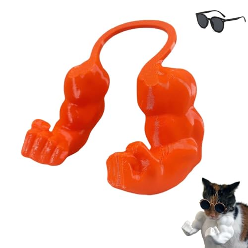 Muskulöse Arme for Katzen, Katzenhalsarme Mit Muskeln, 3D-Gedruckter Starker Muskelarm Einer Katze, Lustiges Kreativitäts-Katzenkostüm Mit Riesigen Armen, Halloween-Kostümzubehör Muskulöse Arme for Katzen, Katzenhalsarme Mit Muskeln, 3D-Gedruckter Starker Muskelarm Einer Katze, Lustiges Kreativitäts-Katzenkostüm Mit Riesigen Armen, Halloween-Kostümzubehör von Seymal