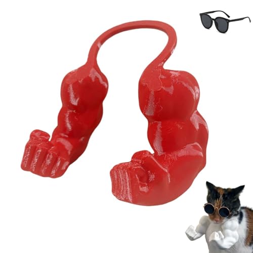 Muskulöse Arme for Katzen, Katzenhalsarme Mit Muskeln, 3D-Gedruckter Starker Muskelarm Einer Katze, Lustiges Kreativitäts-Katzenkostüm Mit Riesigen Armen, Halloween-Kostümzubehör Muskulöse Arme for Katzen, Katzenhalsarme Mit Muskeln, 3D-Gedruckter Starker Muskelarm Einer Katze, Lustiges Kreativitäts-Katzenkostüm Mit Riesigen Armen, Halloween-Kostümzubehör von Seymal