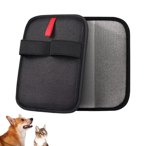 Seymal Fell Magnet, Katzen Handschuhe Fellpflege, Doppelseitige Tierpflegehandschuhe, Tierhaarentfernungshandschuhe for Hunde Und Katzen, for Waschen Und Enthaaren, Glattes Und Gesundes Fell(B-1pc) von Seymal