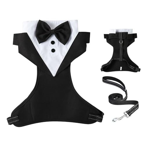 Seyrnicay Hunde- für kleine Hunde, Hochzeitskleidung, Fliege mit Zugseil, Hunde-, formelle Hundekleidung, Hemd, Kostüm, Welpenkleidung, Hundeoutfit Seyrnicay Hunde- für kleine Hunde, Hochzeitskleidung, Fliege mit Zugseil, Hunde-, formelle Hundekleidung, Hemd, Kostüm, Welpenkleidung, Hundeoutfit von Seyrnicay