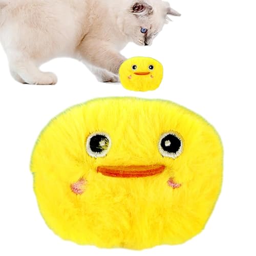 Seyrnicay Katzen-Plüsch-Spielzeug – Lustiges Geräusch-Spielzeug, weiches und bequemes Design, integrierte Katzenminze-Duftpackung, quietschendes, interaktives Cartoon-Spielzeug für Hunde und Katzen Seyrnicay Katzen-Plüsch-Spielzeug – Lustiges Geräusch-Spielzeug, weiches und bequemes Design, integrierte Katzenminze-Duftpackung, quietschendes, interaktives Cartoon-Spielzeug für Hunde und Katzen von Seyrnicay