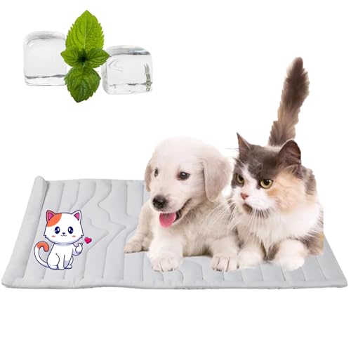 Pfoten KüHlmatte Hund,KüHlmatte FüR Hunde Selbst,Pfotenchill KüHlmatte Hund,KüHlmatte FüR Den Sommer Hunde,Pfoten Chill KüHlmatte (XL(59 * 40in)) von Sfbnjr
