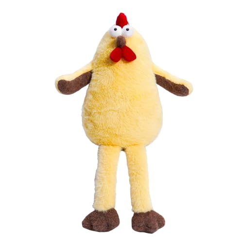 Sghtil Hühner-Plüschtier, Hühner-Plüschspielzeug | Weiches Plüschtier aus Plüsch, Hühnerspielzeug, gelbes Huhn mit langen Beinen, Plüschtiere aus Plüsch, Spielzeug aus Plüsch Sghtil Hühner-Plüschtier, Hühner-Plüschspielzeug | Weiches Plüschtier aus Plüsch, Hühnerspielzeug, gelbes Huhn mit langen Beinen, Plüschtiere aus Plüsch, Spielzeug aus Plüsch von Sghtil