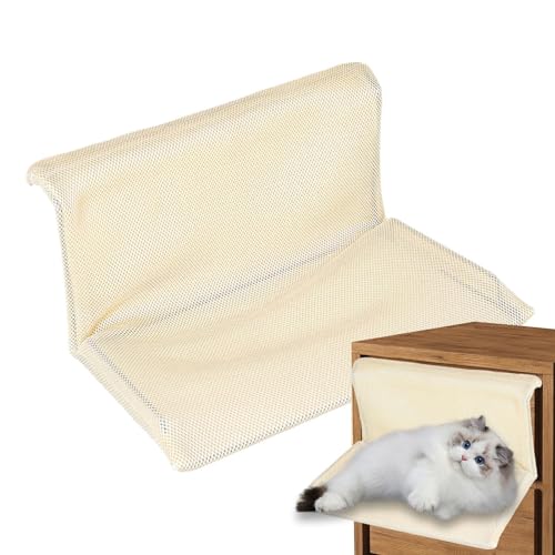 Sghtil Katzen-Hängematte, Katzen-Hängematte für Schublade | Einfach zu verstellendes Fensterbett - Bequemer, weicher Fenster-Katzensitz, Stabiler Katzen-Hängematten-Fenstersitz, Sghtil Katzen-Hängematte, Katzen-Hängematte für Schublade | Einfach zu verstellendes Fensterbett - Bequemer, weicher Fenster-Katzensitz, Stabiler Katzen-Hängematten-Fenstersitz, von Sghtil
