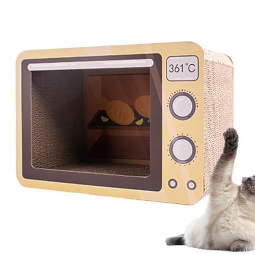 Sghtil Large Cat Croboper Lounge, Radio Cat Kratzplatte | Interaktive quadratische Haustierkatze Stehplatte,Wellblecher Papierbad zum Schutz der Möbel reduziert das Langeweile Lounge -Bett für Sghtil Large Cat Croboper Lounge, Radio Cat Kratzplatte | Interaktive quadratische Haustierkatze Stehplatte,Wellblecher Papierbad zum Schutz der Möbel reduziert das Langeweile Lounge -Bett für von Sghtil