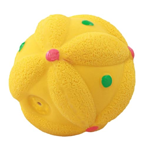 Sghtil Quietschende Hundeball, quietschende Spielzeugbälle für Hunde | Haustier Quietschender Latex -Molar Ball | Eingebautes Soundgerät Haustier-Zahnen-Spielzeug für mittelgroße und kleine Haustiere Sghtil Quietschende Hundeball, quietschende Spielzeugbälle für Hunde | Haustier Quietschender Latex -Molar Ball | Eingebautes Soundgerät Haustier-Zahnen-Spielzeug für mittelgroße und kleine Haustiere von Sghtil